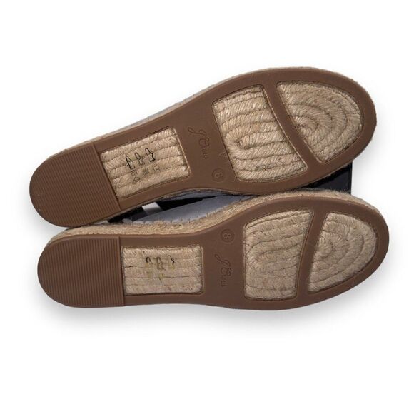 J. Crew Suede Espadrille Slip-on Mules Slate (Blue) AY314 Women's 8 - Picture 8 of 11